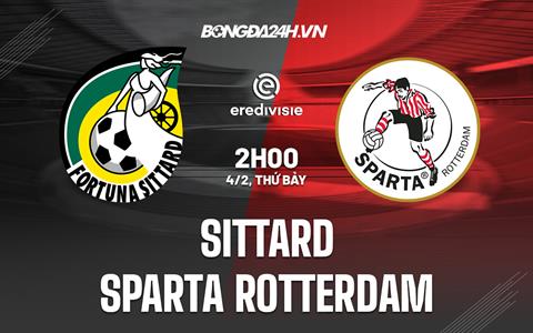 Nhận định Sittard vs Sparta Rotterdam 2h00 ngày 4/2 (VĐQG Hà Lan 2022/23)