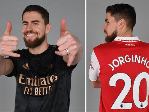 Các cầu thủ Arsenal hào hứng với Jorginho