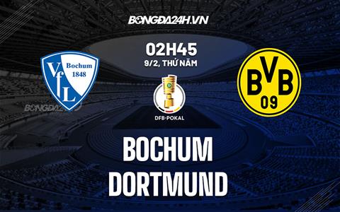 Video tổng hợp: Bochum 1-2 Dortmund (Cúp quốc gia Đức 2022/23)