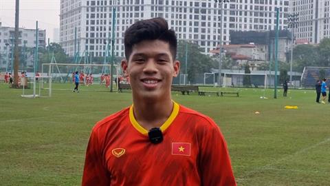 Vua giải trẻ Nguyễn Quốc Việt hội quân cùng U20 Việt Nam