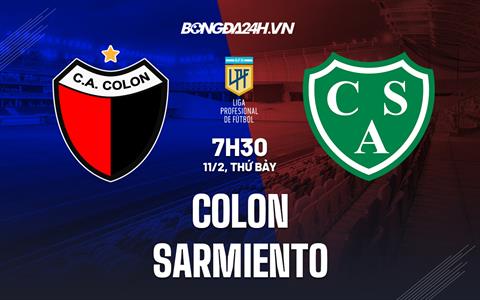 Nhận định - dự đoán Colon vs Sarmiento 7h30 ngày 11/2 (VĐQG Argentina 2023