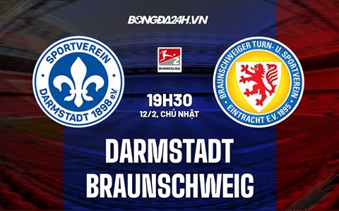 Nhận định Darmstadt vs Braunschweig 19h30 ngày 12/2 (Hạng 2 Đức 2022/23)