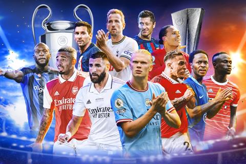 Thêm lựa chọn khi theo dõi Champions League