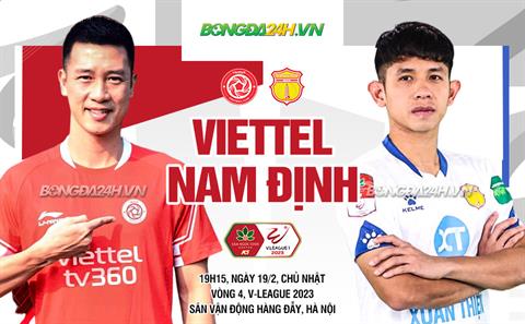 Nhận định Viettel vs Nam Định (19h15 ngày 19/2): Hứa hẹn sự kịch tính