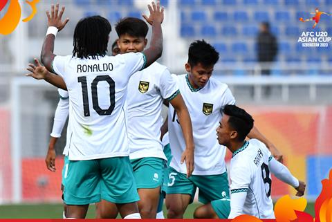 Indonesia có thắng lợi đầu tiên tại VCK U20 châu Á 2023