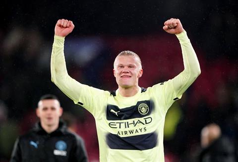 Erling Haaland nói gì sau khi sắm vai người hùng cho Man City?