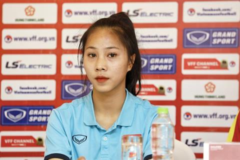 Vẻ đẹp của đội trưởng U20 nữ Việt Nam
