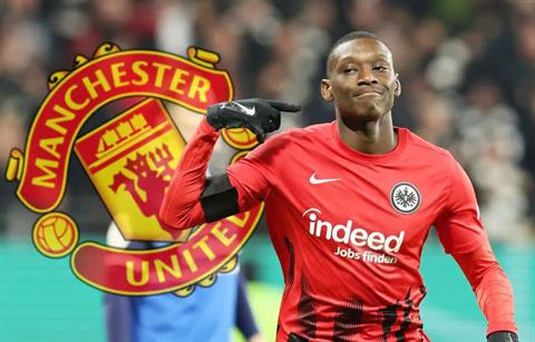 MU chuyển hướng sang tiền đạo của Eintracht Frankfurt