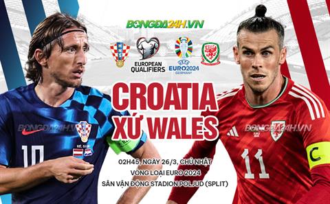 Nhận định Croatia vs Wales (02h45 ngày 26/3): Bắt đầu sống không Gareth Bale