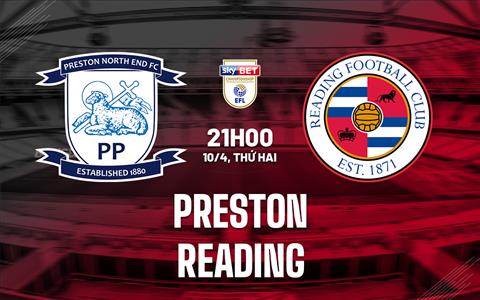 Nhận định - dự đoán Preston vs Reading 21h00 ngày 10/4 (Hạng Nhất Anh 2022/23)