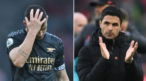 Mikel Arteta nói về Granit Xhaka sau trận hòa Liverpool