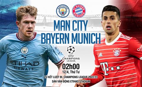 Haaland hủy diệt Bayern, Man City đặt một chân vào bán kết Champions League