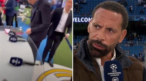 Rio Ferdinand được khen ngợi vì hành động đẹp với Real Madrid