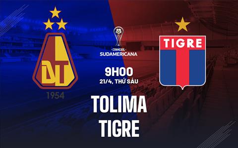 Nhận định bóng đá Tolima vs Tigre 9h00 ngày 21/4 (Copa Sudamericana 2023)