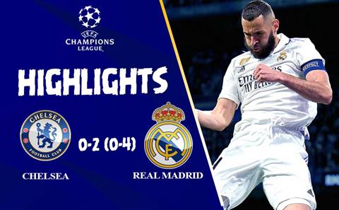 Video Chelsea vs Real Madrid tứ kết lượt về C1: Đẳng cấp nhà Vua