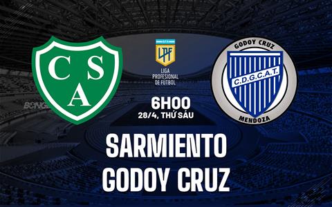 Nhận định Sarmiento vs Godoy Cruz 6h00 ngày 28/4 (VĐQG Argentina 2023)