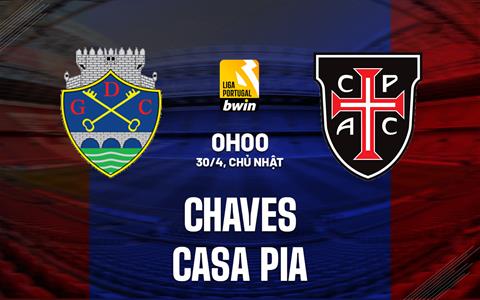 Nhận định Chaves vs Casa Pia 0h00 ngày 30/4 (VĐQG Bồ Đào Nha 2022/23)