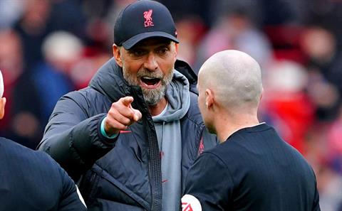 Klopp chỉ trích trọng tài thậm tệ sau trận thắng hú vía của Liverpool
