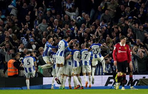 Những thống kê ấn tượng sau trận Brighton 1-0 MU