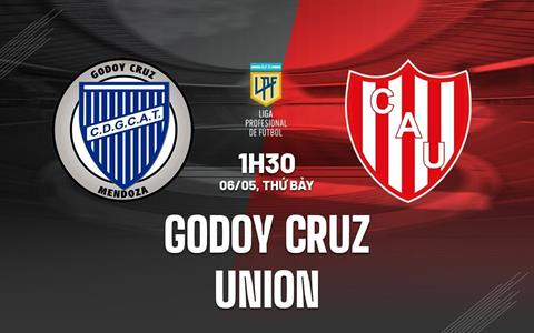 Nhận định bóng đá Godoy Cruz vs Union 1h30 ngày 6/5 (VĐQG Argentina 2023)