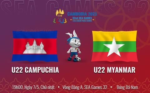 Nhận định U22 Myanmar vs U22 Campuchia (19h00 ngày 7/5): Hứa hẹn căng thẳng