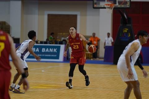 Bóng rổ nam Việt Nam thua Thái Lan 41 điểm trận mở màn SEA Games