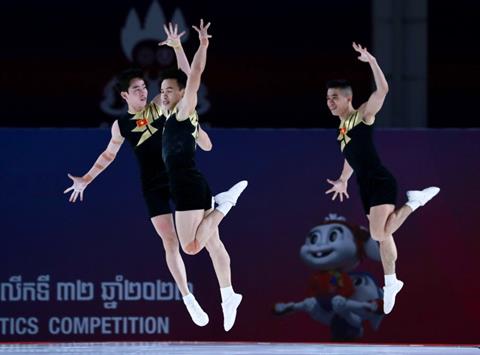 Aerobic Việt Nam lập hat-trick HCV ngay trong ngày ra quân