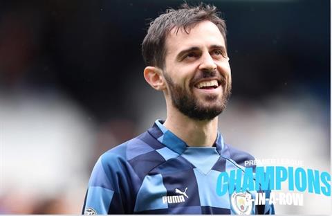 Bernardo Silva kỳ vọng một điều ở Man City sau chức vô địch Ngoại hạng Anh