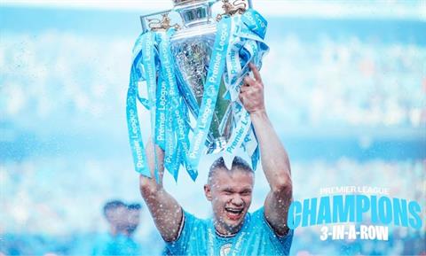 Erling Haaland bất ngờ với thành công ở mùa đầu cùng Man City