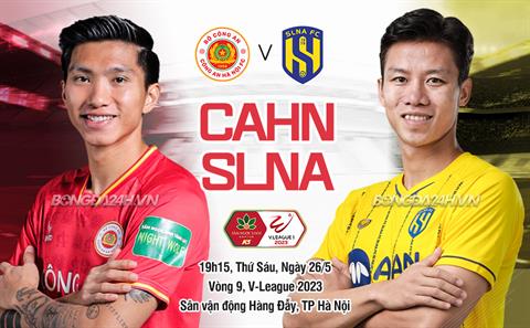 Nhận định CAHN vs SLNA (19h15 ngày 26/5): Chủ nhà trên cơ