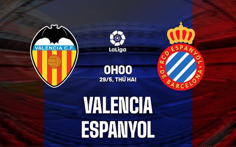 Nhận định - dự đoán Valencia vs Espanyol 0h00 ngày 29/5 (La Liga 2022/23)
