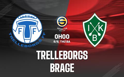 Nhận định Trelleborgs vs Brage 0h00 ngày 6/6 (Hạng 2 Thụy Điển 2023)