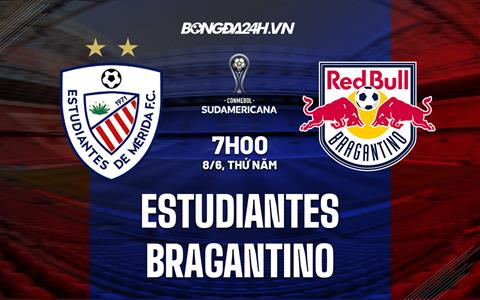 Nhận định Estudiantes vs Bragantino 7h00 ngày 8/6 (Copa Sudamericana 2023)