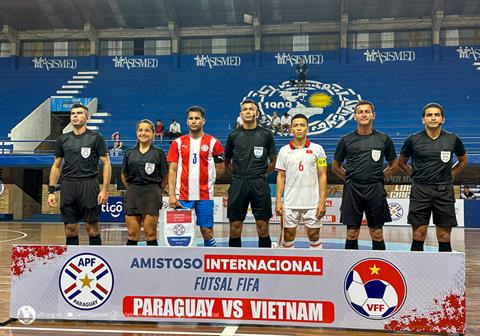 Tuyển futsal Việt Nam hoà ấn tượng trước đội hạng 9 thế giới