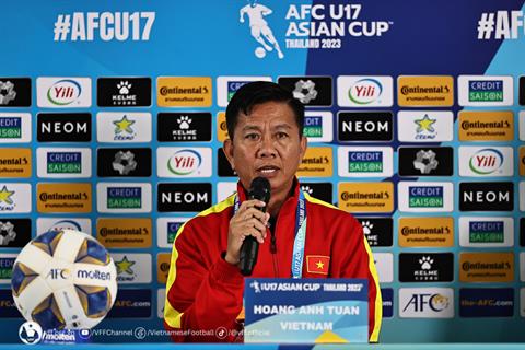 HLV Hoàng Anh Tuấn tự tin vượt qua bảng tử thần tại VCK U17 châu Á 2023