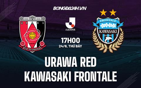 Nhận định Urawa Red vs Kawasaki Frontale 17h30 ngày 24/6 (VĐQG Nhật Bản 2023)