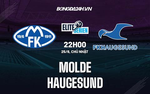 Nhận định bóng đá Molde vs Haugesund 22h00 ngày 25/6 (VĐQG Na Uy 2023)