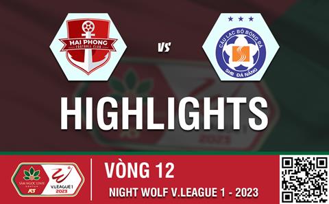 Video tổng hợp: Hải Phòng - Đà Nẵng (Vòng 12 V-League 2023)