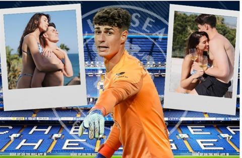 Bạn gái hoa hậu đăng ảnh hạnh phúc bên cạnh Kepa