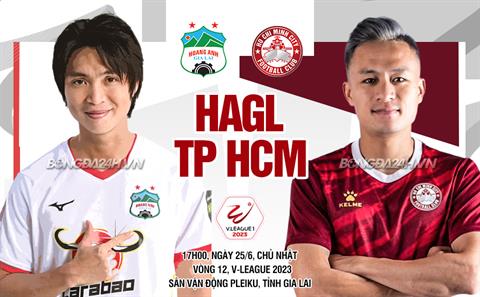 Nhận định HAGL vs TP.HCM (17h00 ngày 25/6): Chiến thắng dễ cho Gỗ?