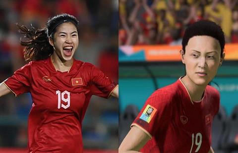 Diện mạo các cầu thủ đội tuyển nữ Việt Nam trong game FIFA 23