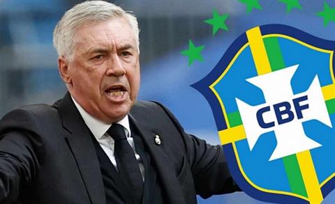 HLV Carlo Ancelotti chính thức dẫn dắt đội tuyển Brazil