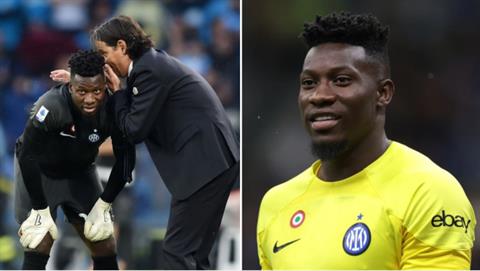 HLV Inter Milan lên tiếng về tương lai Andre Onana