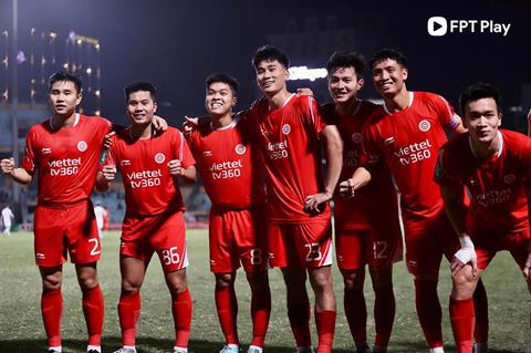 CLB Viettel thắng áp đảo giải thưởng V-League tháng 8