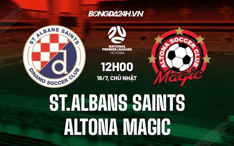 Nhận định St Albans Saints vs Altona Magic 12h00 ngày 16/7 (VĐ bang Victoria 2023)