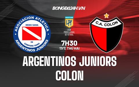 Nhận định bóng đá Argentinos vs Colon 7h30 ngày 17/7 (VĐQG Argentina 2023)