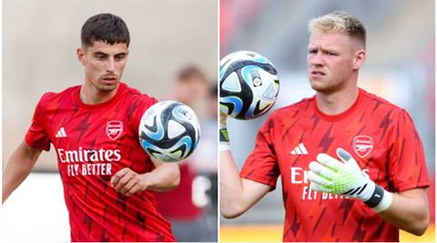 Aaron Ramsdale đưa Kai Havertz lên mây