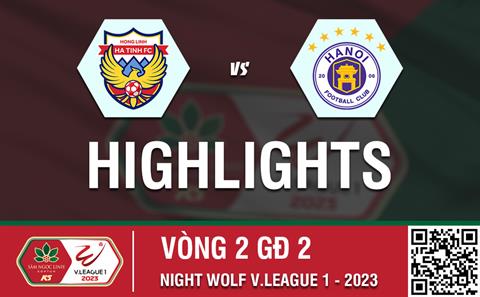 Video tổng hợp: Hà Tĩnh - Hà Nội (Vòng 2 nhóm A V-League 2023)