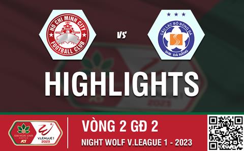 Video tổng hợp: TPHCM - Đà Nẵng (Vòng 2 nhóm B V-League 2023)