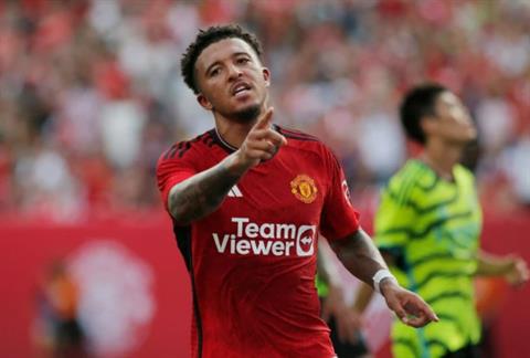 Jadon Sancho đá tiền đạo ở mùa giải tới